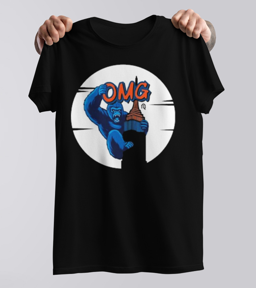 OMG King Kong Empire Tower Iconic Reference T-Shirt