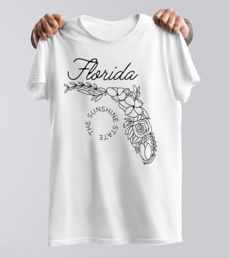 Florida The Sunshine State Stronger Than The Storm Hurricane Milton T-Shirt