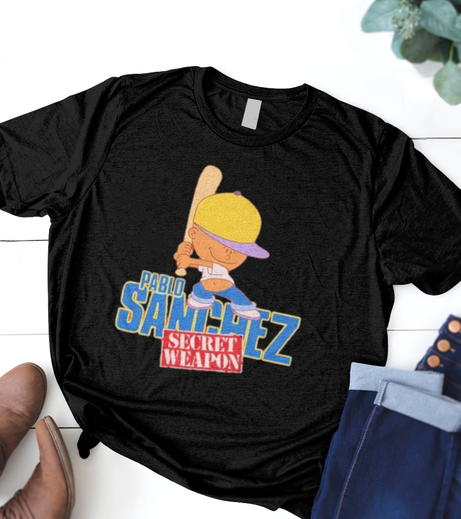 Pablo Sanchez Secret Weapon Backyard Baseball T-Shirt