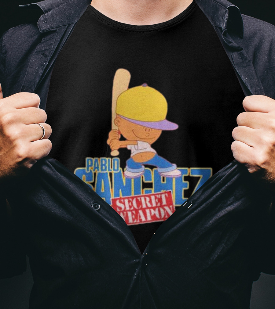 Pablo Sanchez Secret Weapon Backyard Baseball T-Shirt