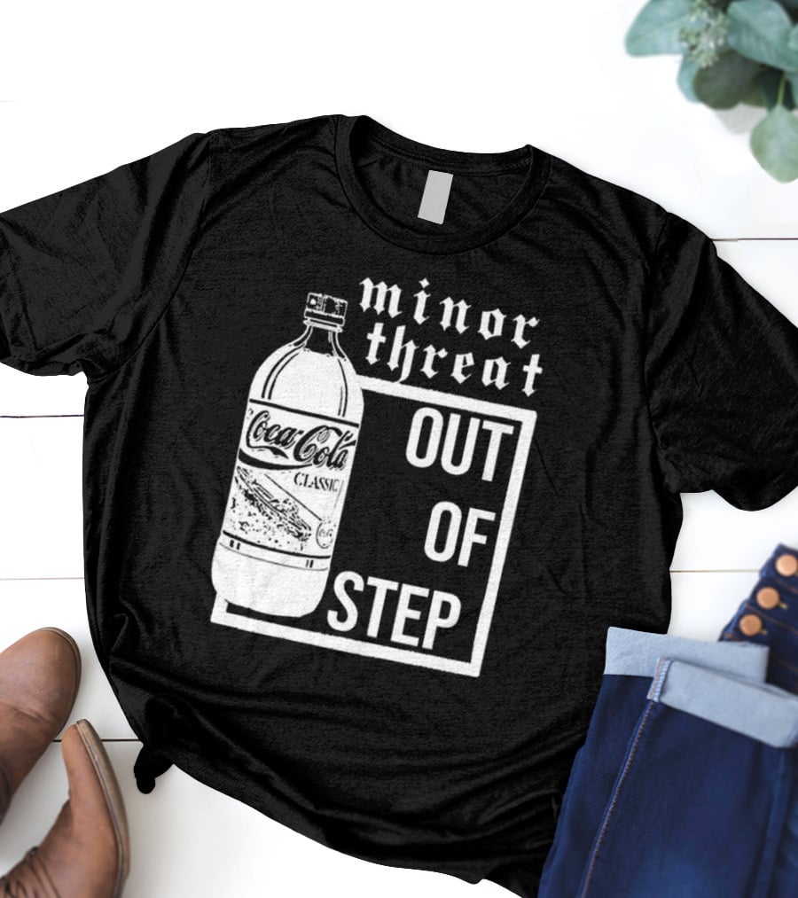 Minor Threat Coca-Cola Classic Out Of Step T-Shirt