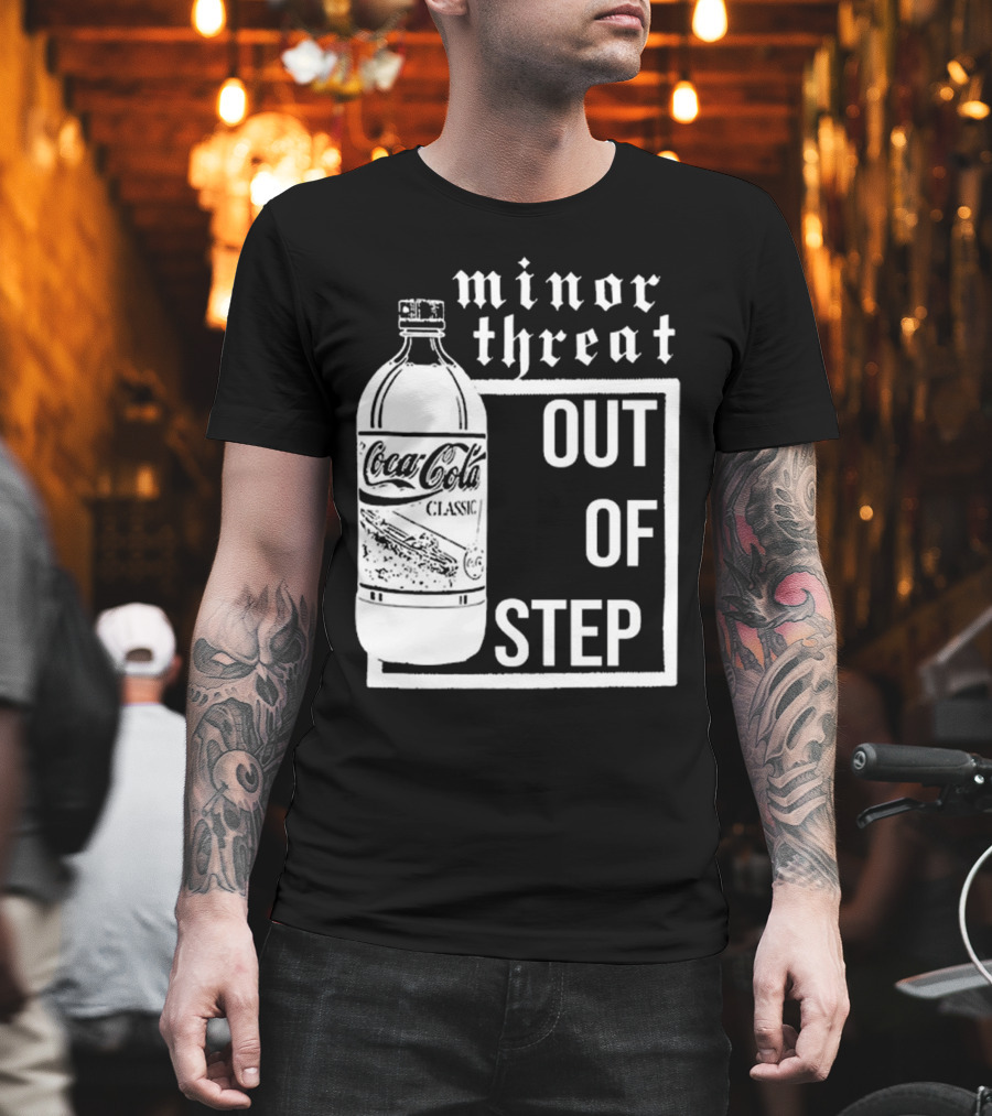 Minor Threat Coca-Cola Classic Out Of Step T-Shirt
