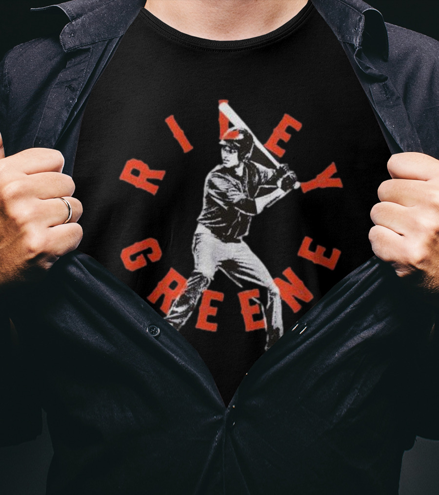 Riley Greene Detroit Tigers Baseball Player T-Shirt