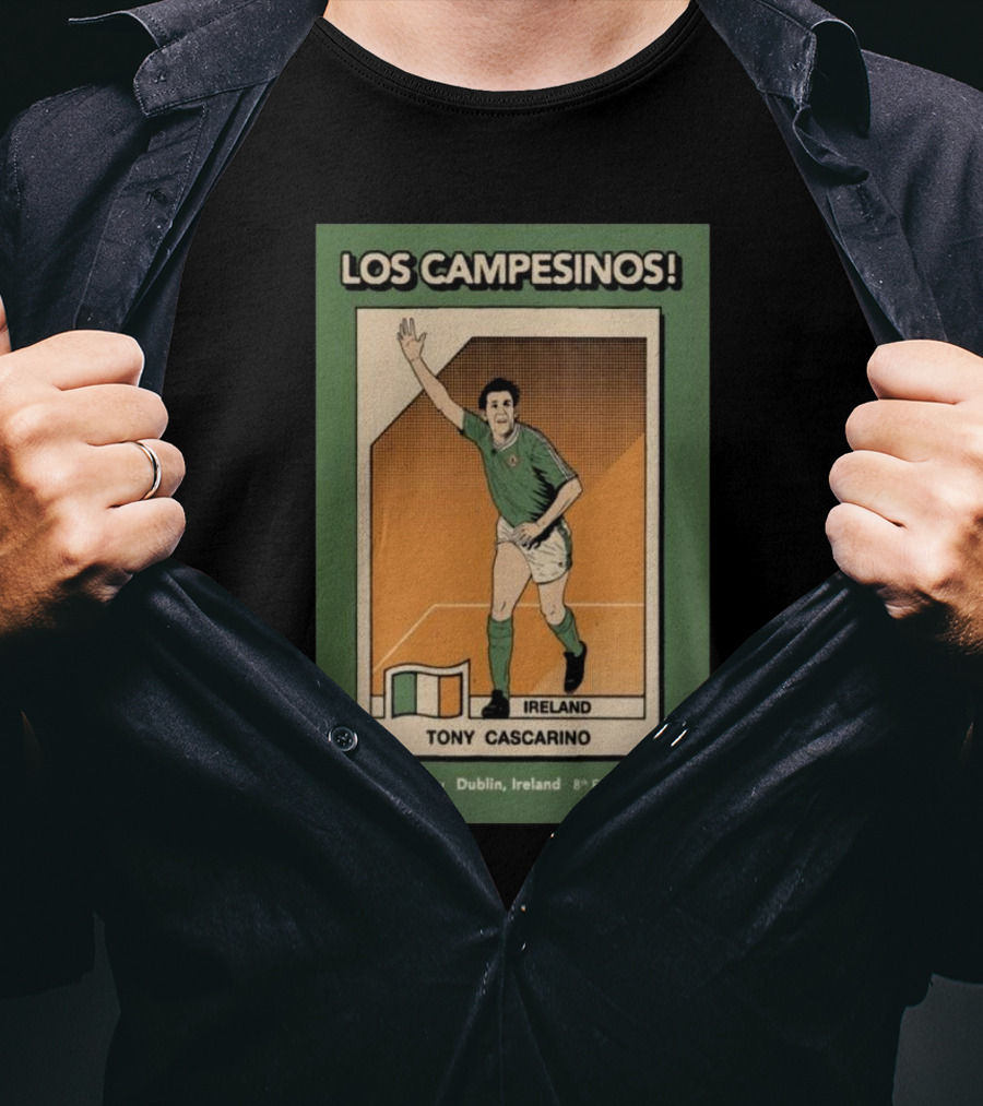 Los Campesinos Tony Cascarino Ireland The Button Factory Dublin Feb 8 2025 T-Shirt