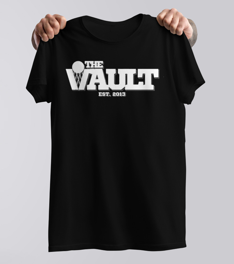 The Vault Est 2013 Basketball Hoop T-Shirt
