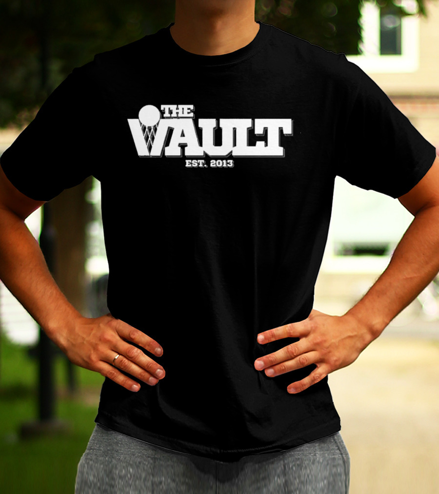 The Vault Est 2013 Basketball Hoop T-Shirt