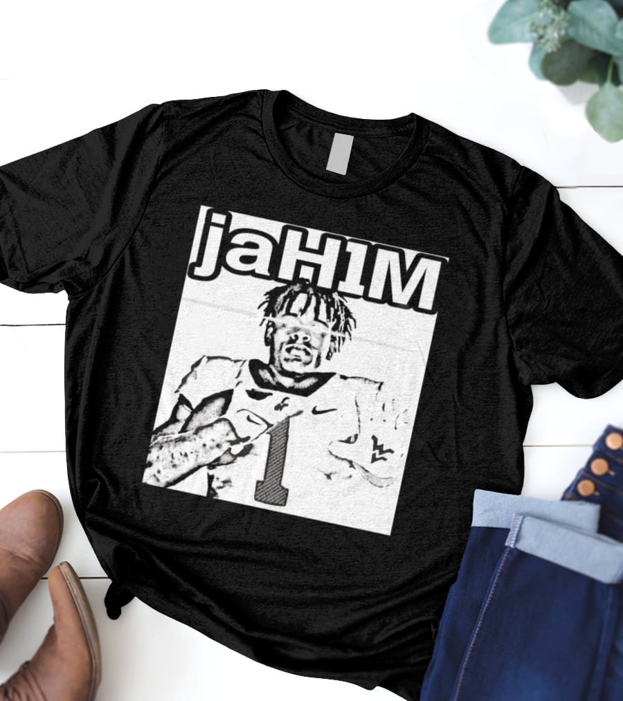 JaH1M Jahiem White West Virginia Mountaineers Football Player T-Shirt
