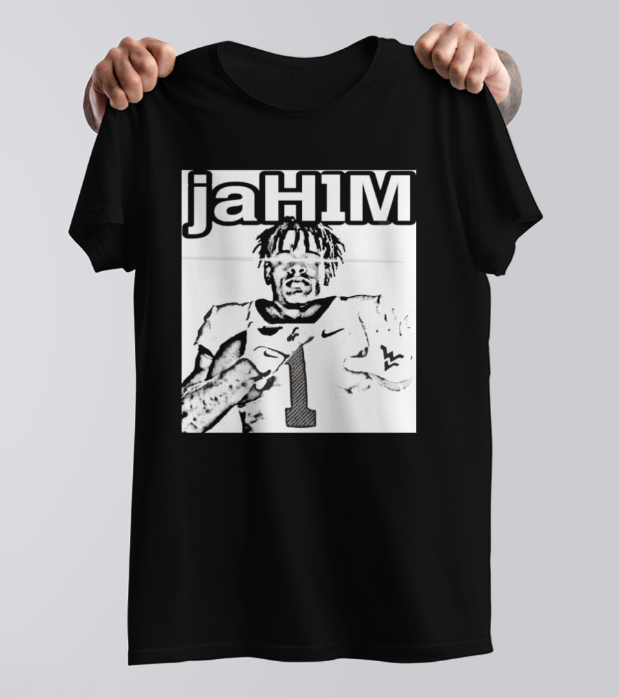 JaH1M Jahiem White West Virginia Mountaineers Football Player T-Shirt