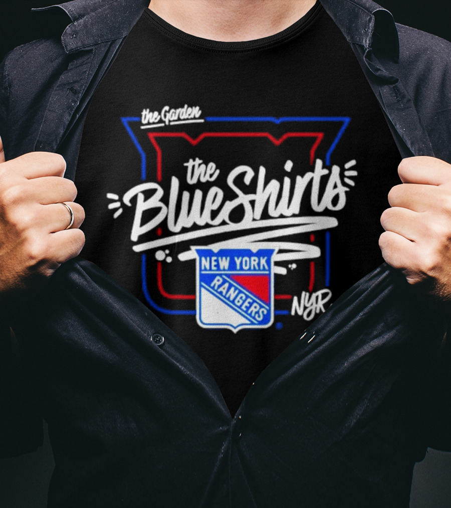 The Garden The Blue Shirts New York Rangers NYR T-Shirt