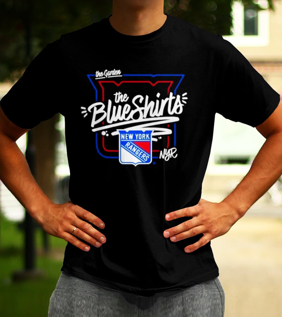 The Garden The Blue Shirts New York Rangers NYR T-Shirt