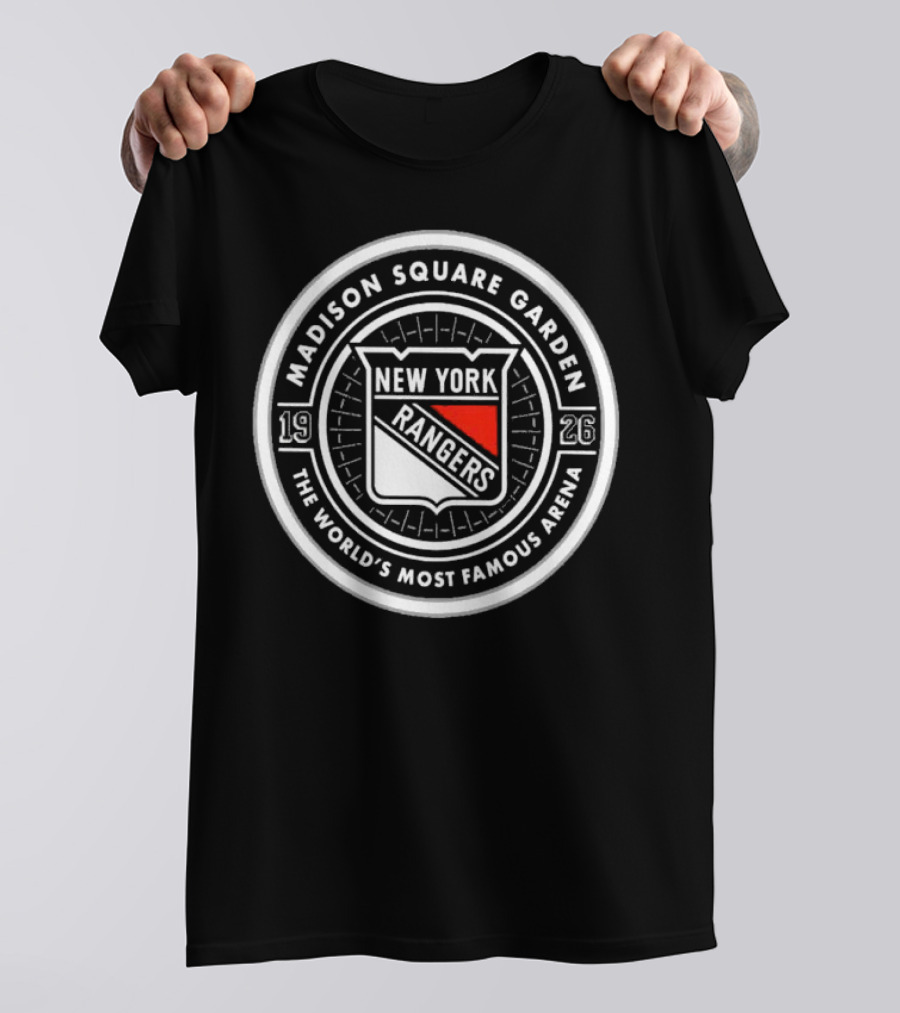 Madison Square Garden New York Rangers 1926 The World's Most Famous Arena T-Shirt