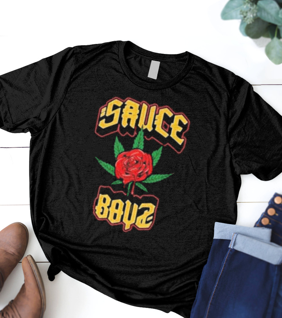 Sauce Boyz Rose Eladio Carrión Merch T-Shirt