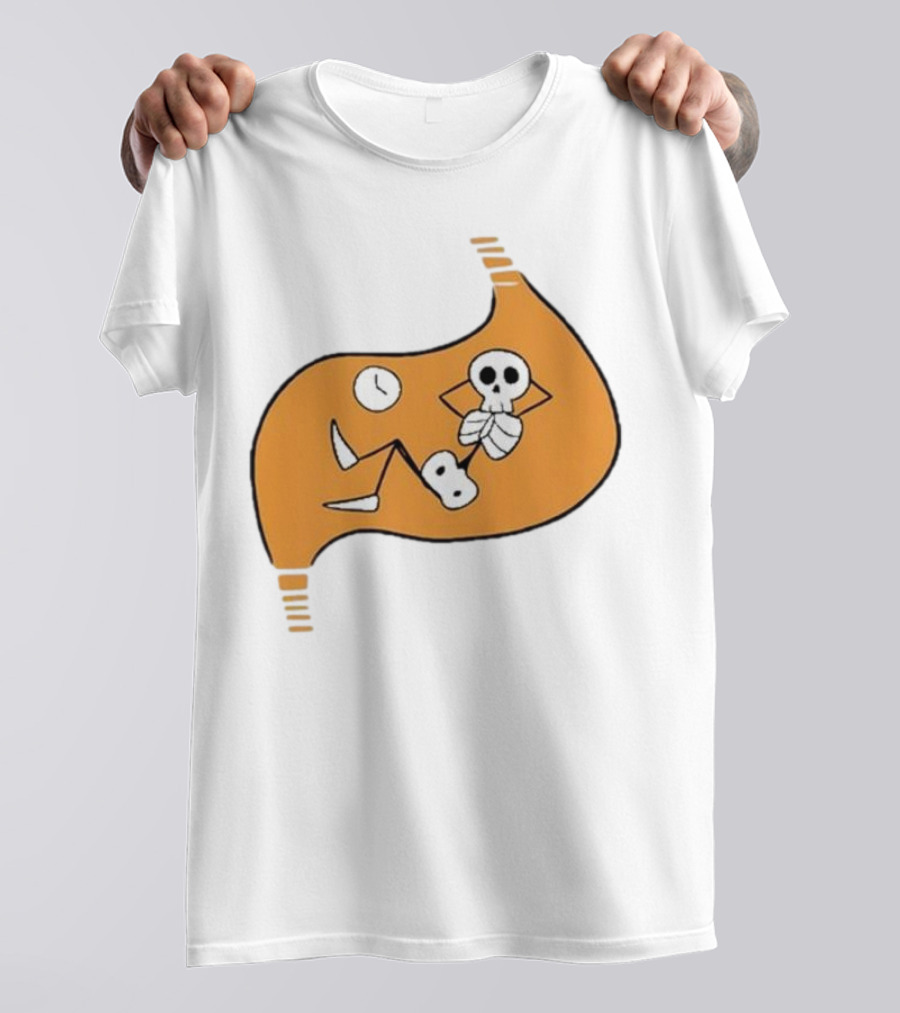 Delicious In Dungeon Meshi Laios Touden Skeleton Relaxing Inside Stomach T-Shirt