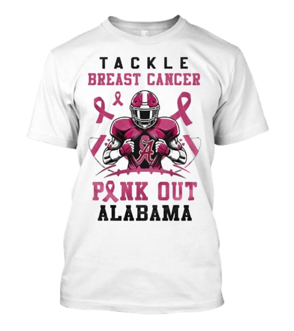 Alabama Tackle Breast Cancer Pink Out T-Shirt