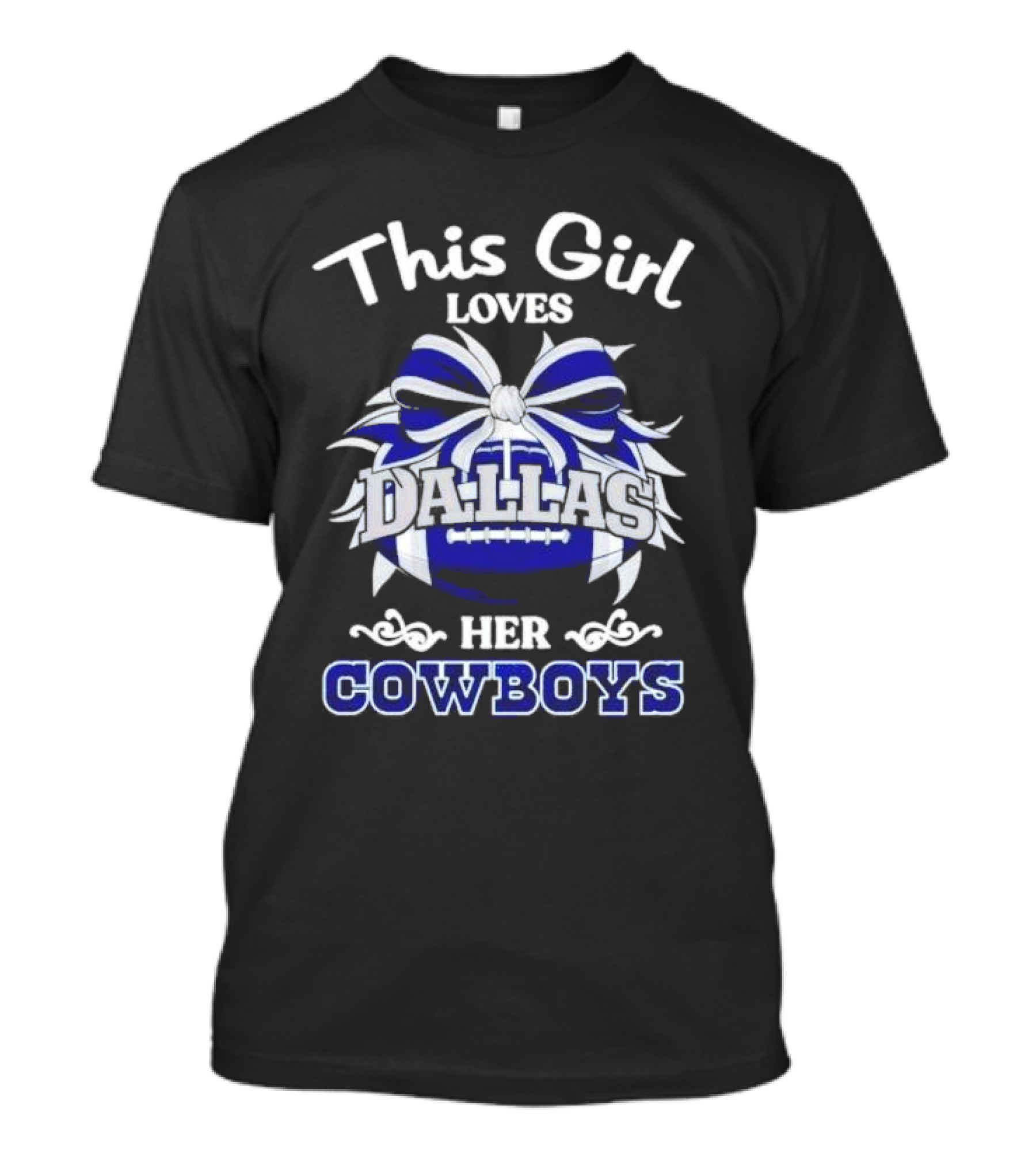 This Girl Loves Her Dallas Cowboys T-Shirt