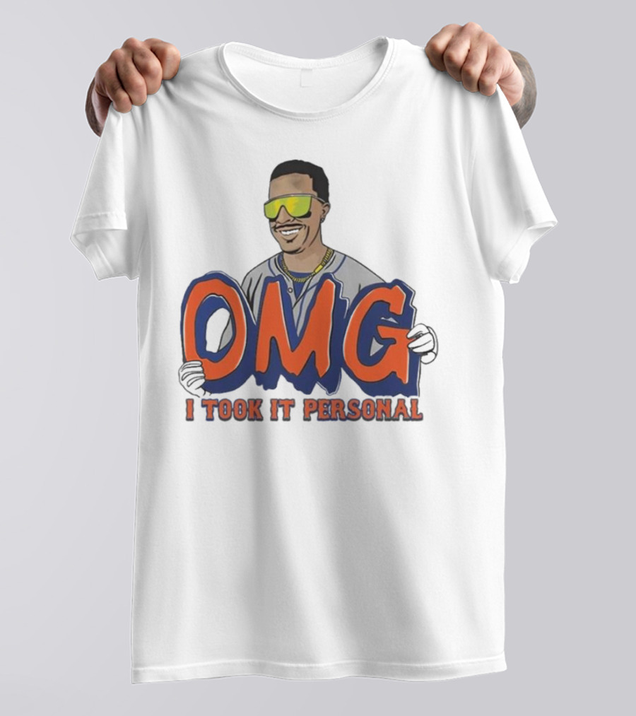 Mark Vientos OMG I Took It Personal Vintage Style Caricature T-Shirt