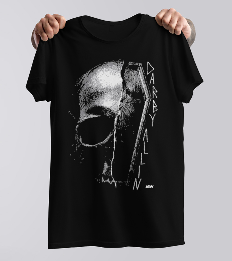 Darby Allin Coffin Skull AEW Skeleton T-Shirt