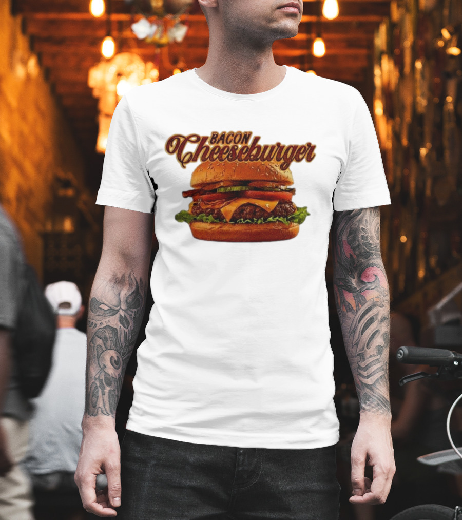 Bacon Cheeseburger Classic Stack T-Shirt