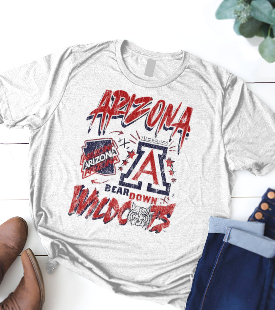 Arizona Wildcats 1885 Bear Down Wildcats T-Shirt