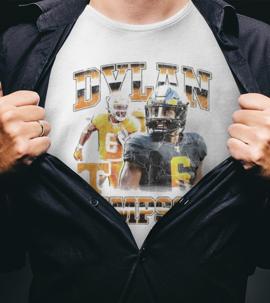 Dylan Sampson Tennessee Volunteers Football Retro 90s T-Shirt