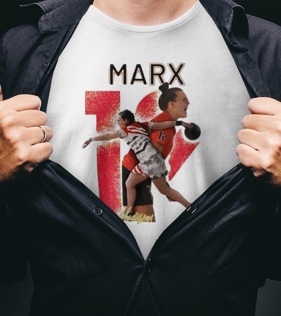 Marx Number 12 Madyson Signature Bowling Action T-Shirt