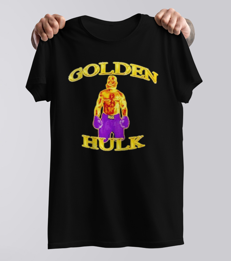 Golden Hulk Boxing Champion Ariel Perez T-Shirt