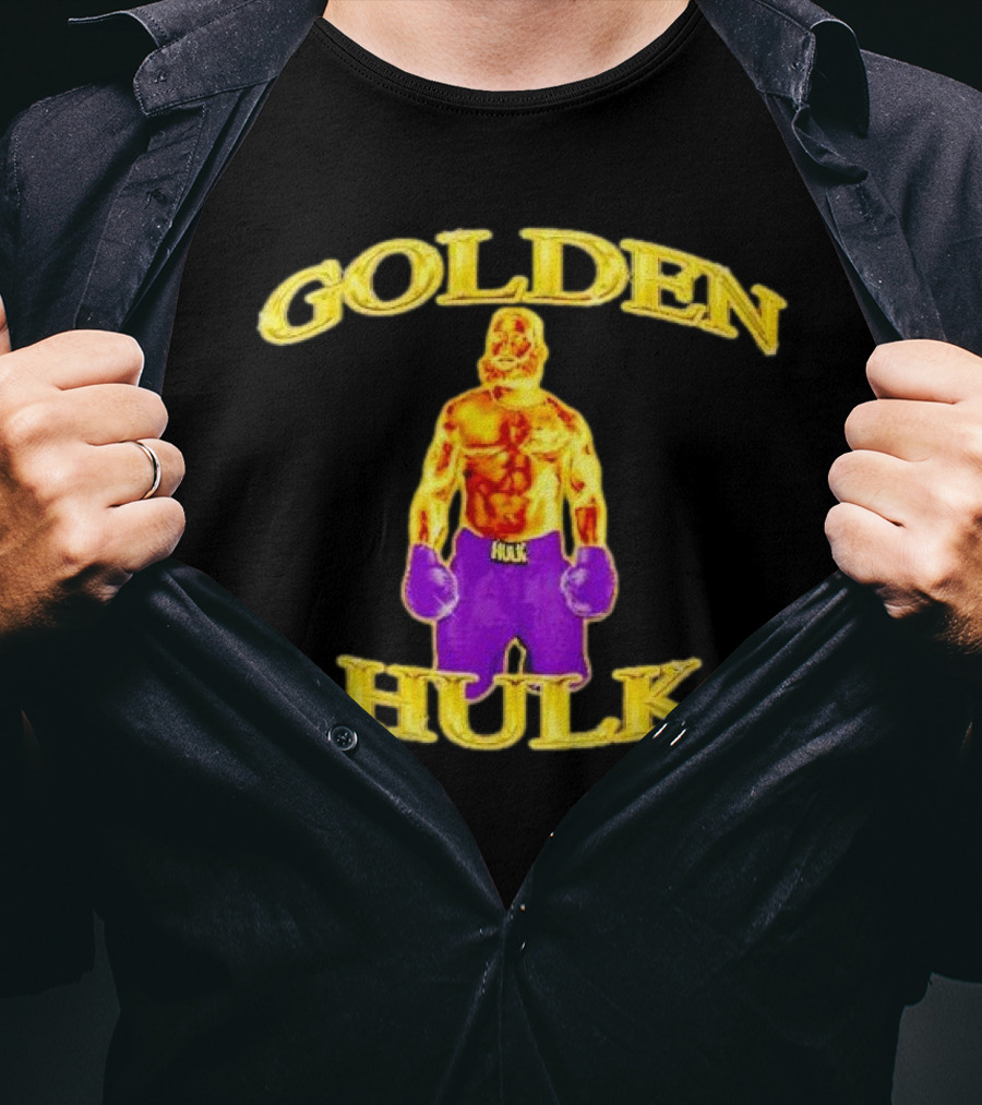 Golden Hulk Boxing Champion Ariel Perez T-Shirt