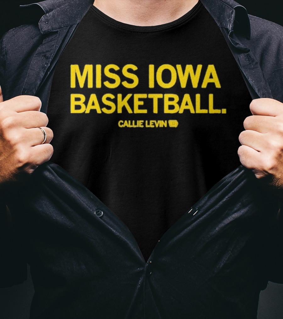 MISS IOWA BASKETBALL CALLIE LEVIN 12 T-Shirt