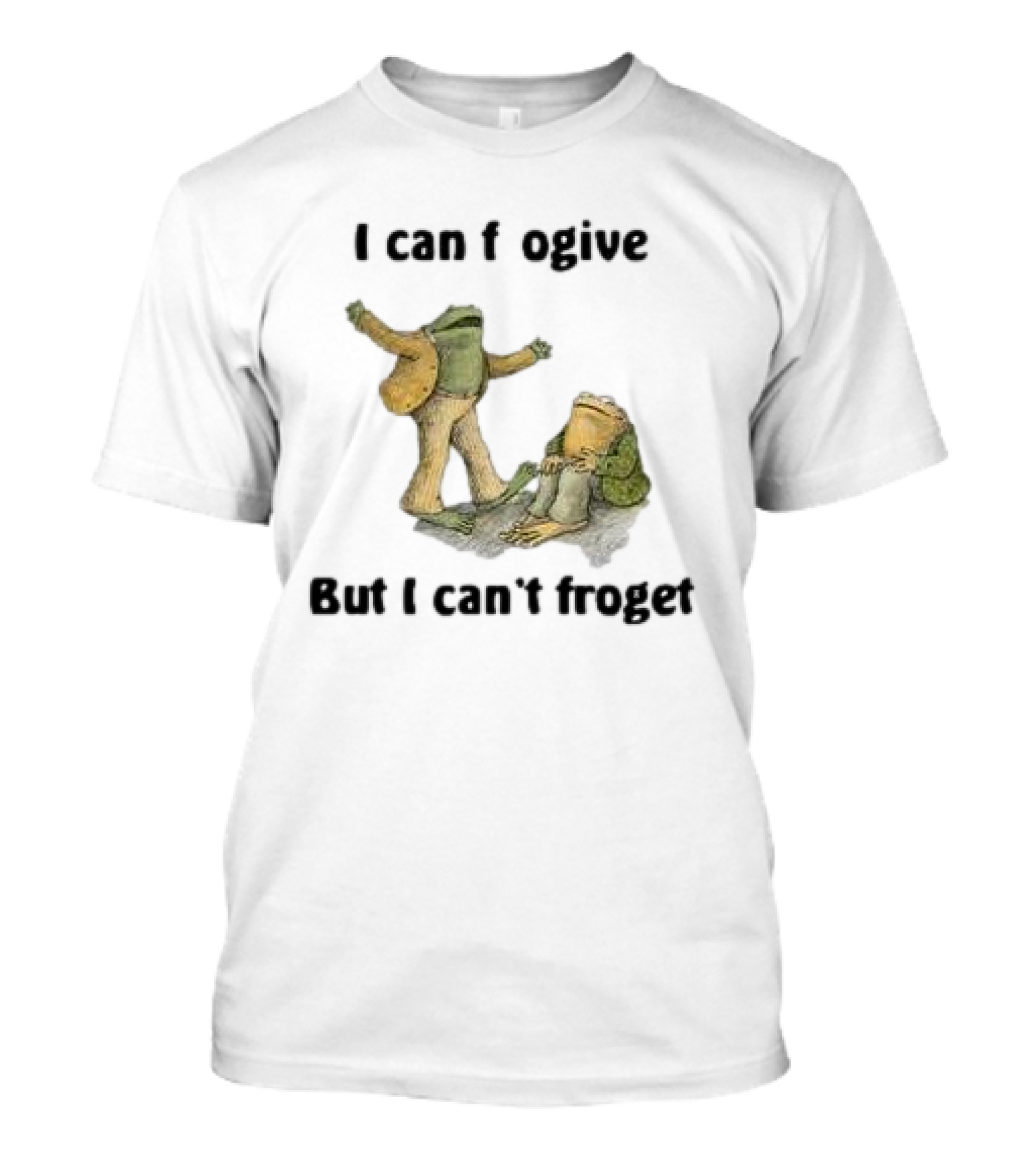 I Can Frogive But I Can’t Froget Frog Duo T-Shirt