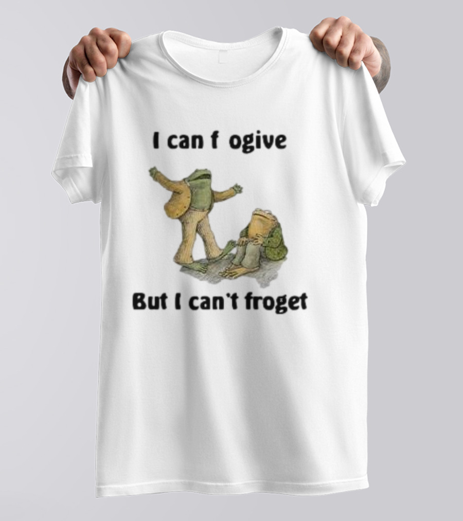 I Can Frogive But I Can’t Froget Frog Duo T-Shirt