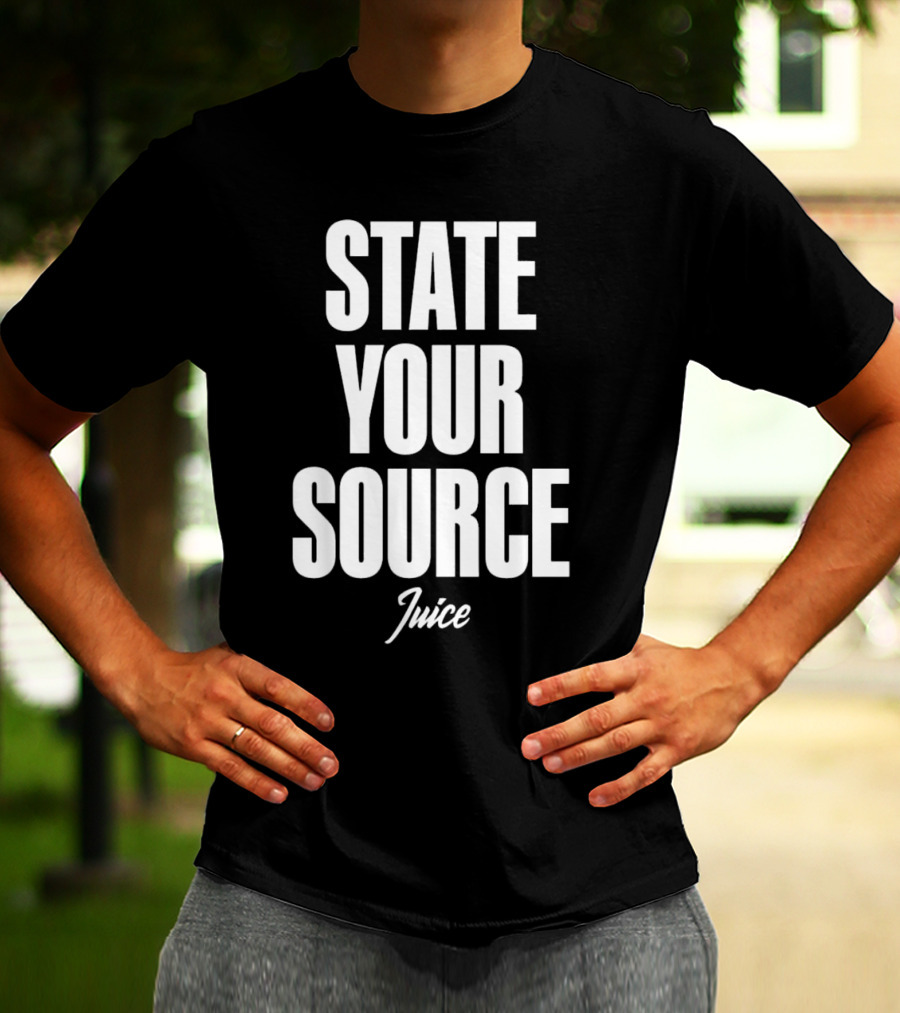 Jaylen Brown Juice State Your Source Stephen A Smith T-Shirt