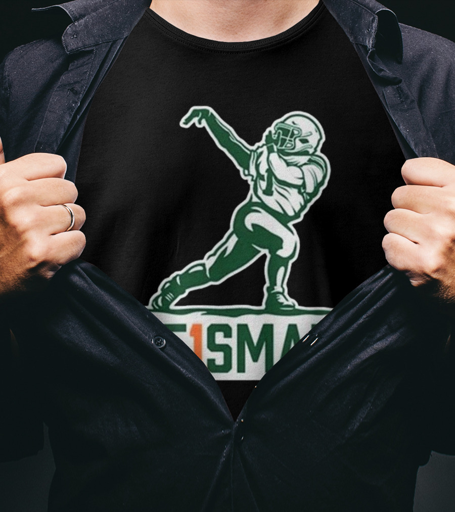 Cam HE1SMAN Football Heisman Pose T-Shirt