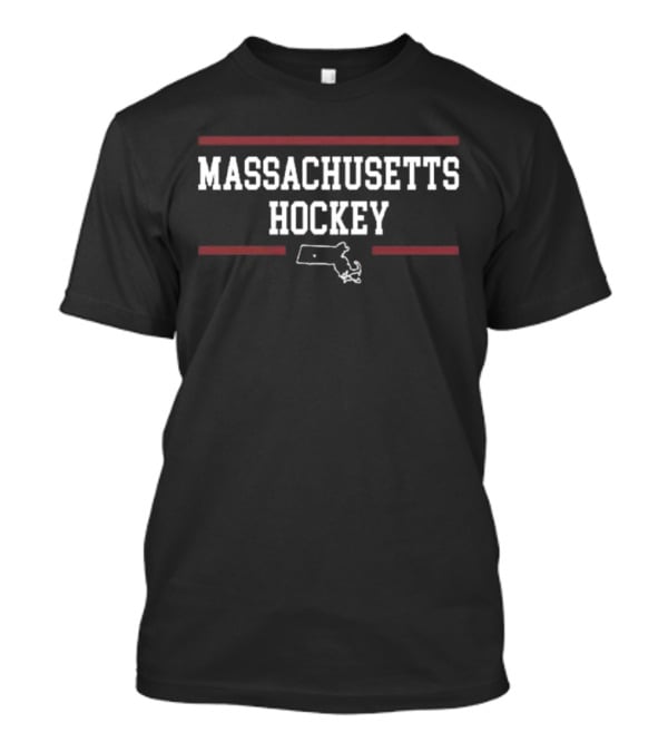 Francesco Dell’elce Massachusetts Hockey Outline T-Shirt