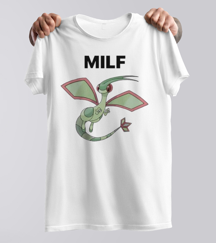 MILF Man I Love Flygon Pokémon Fan Humor T-Shirt