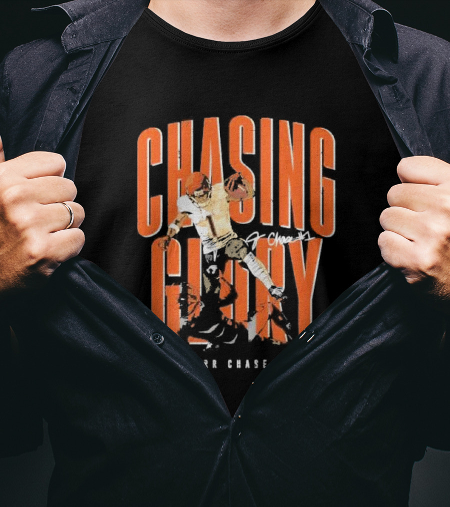 Chasing Glory Ja’Marr Chase Cincinnati Bengals Signature T-Shirt