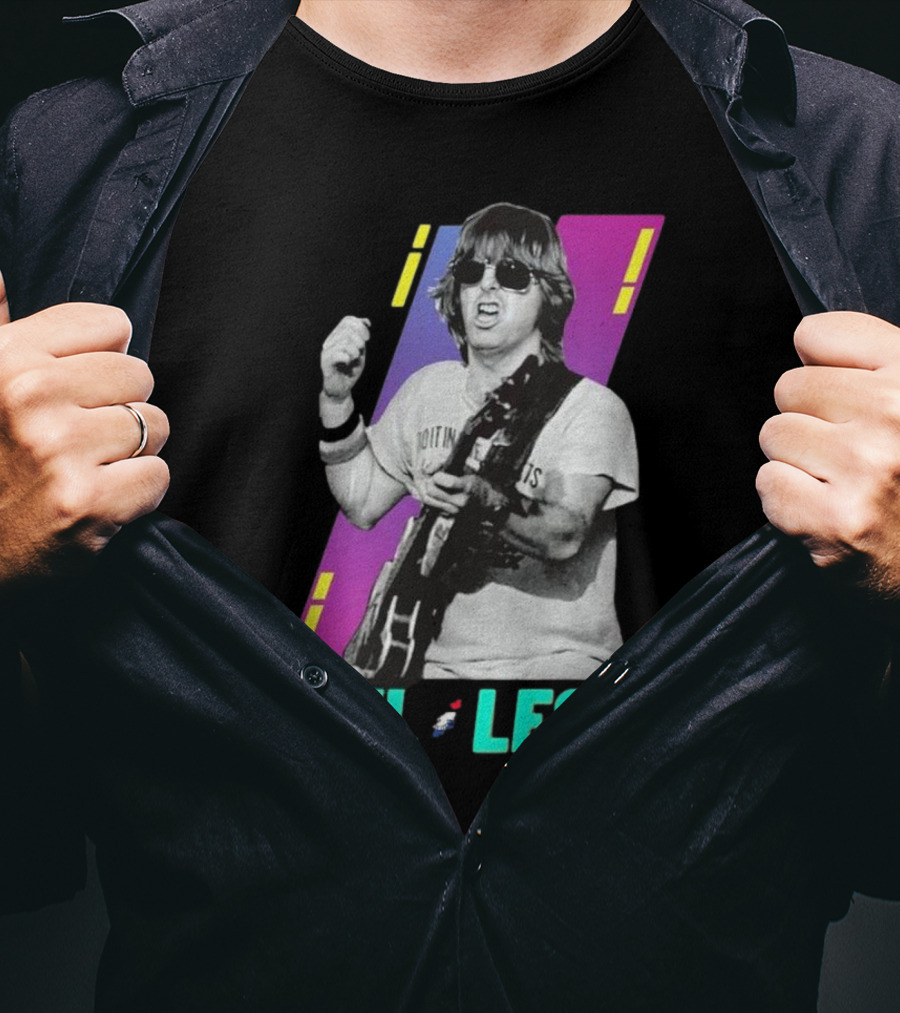 Phil Lesh Colorful Retro Style Grateful Dead Bassist Image T-Shirt