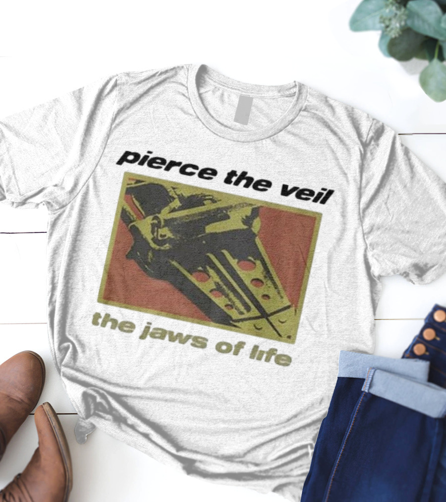 Pierce The Veil The Jaws Of Life Vintage Rescue Tool T-Shirt
