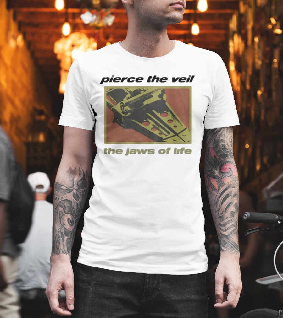 Pierce The Veil The Jaws Of Life Vintage Rescue Tool T-Shirt
