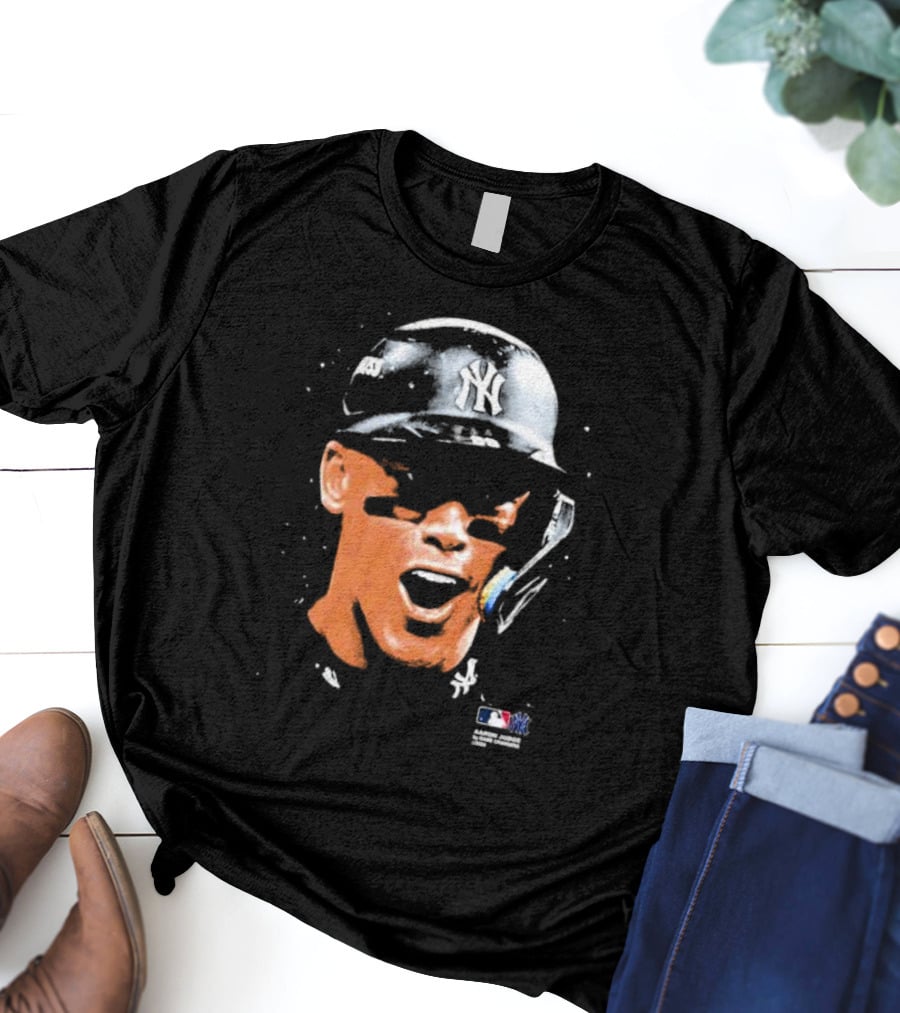 Aaron Judge New York Yankees MLB Big Face T-Shirt