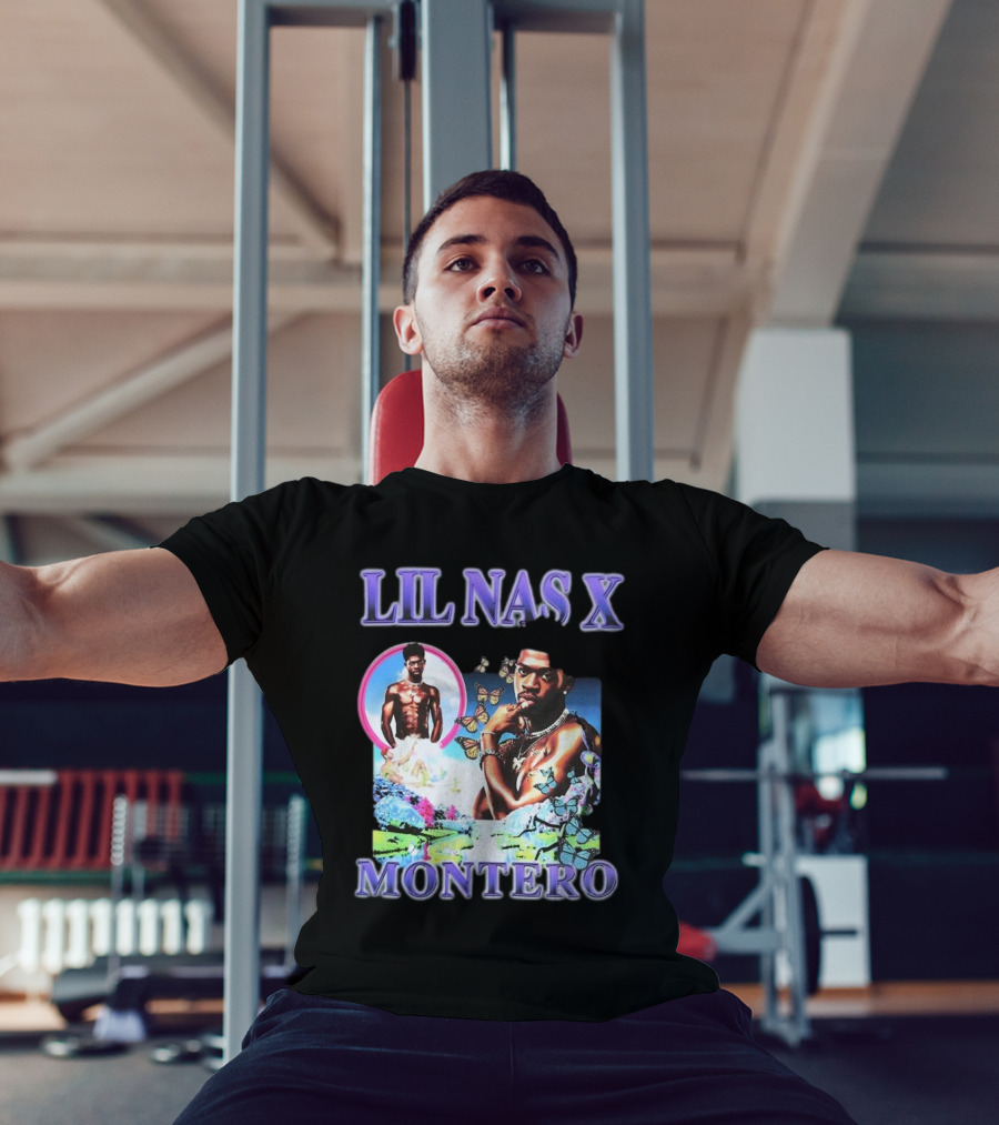 Lil Nas X Montero Butterflies Surreal T-Shirt