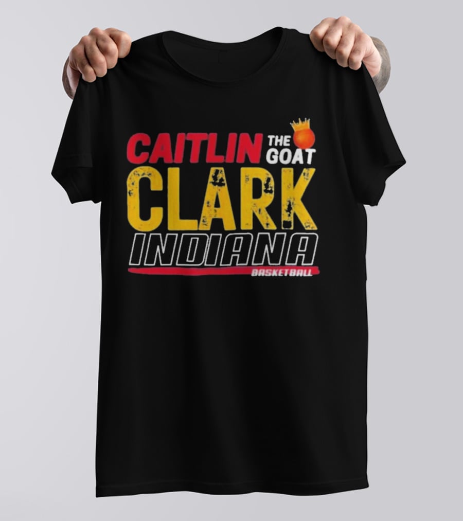 Caitlin Clark The Goat Indiana Basketball T-Shirt