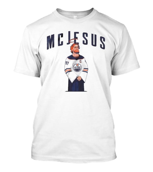 Connor McJesus McDavid Edmonton Oilers 97 Hockey T-Shirt