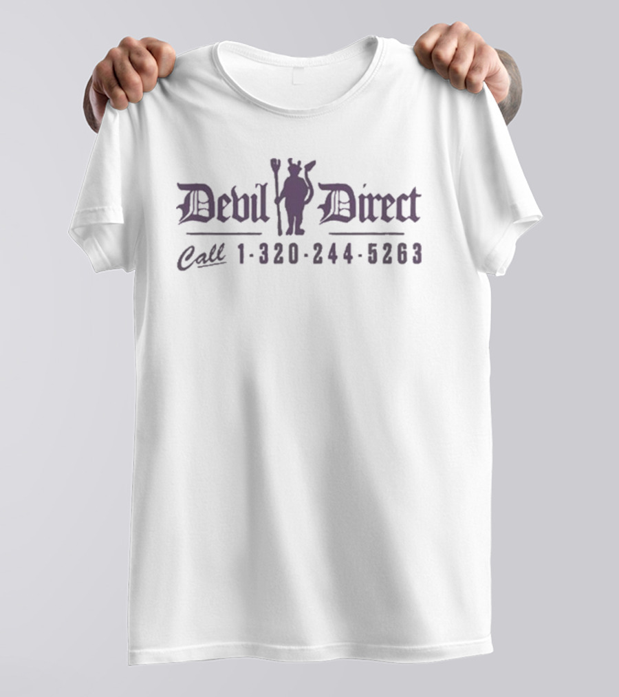Freddie Gibbs Devil Direct Call 1-320-244-5263 T-Shirt