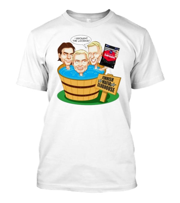 Dallas Stars Finnish Mafia Clubhouse I Brought The Licorice Salmiakki T-Shirt