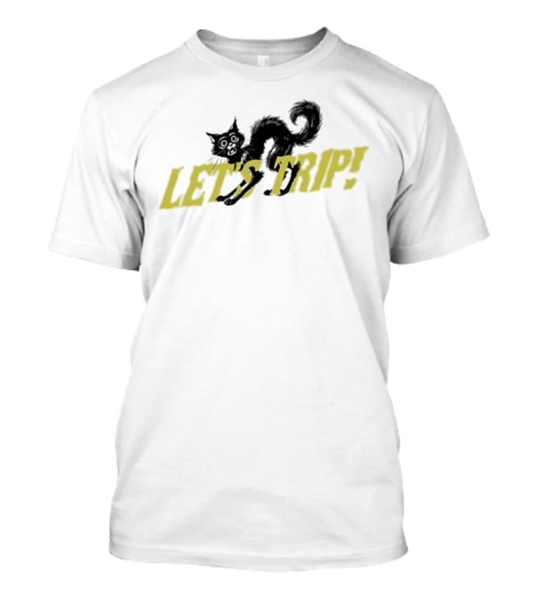 Sturniolo Let's Trip Cat Frightened T-Shirt