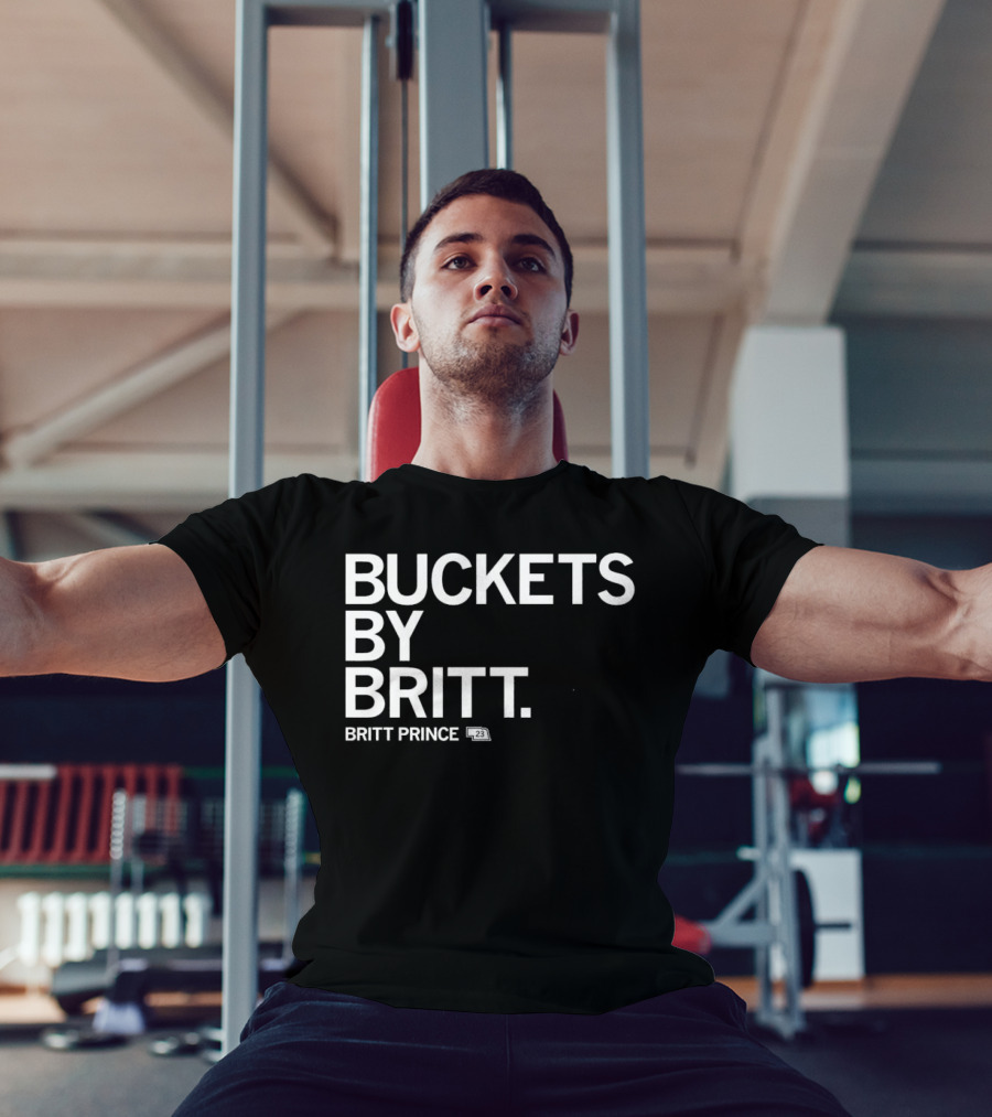 Buckets By Britt Nebraska Britt Prince 23 T-Shirt