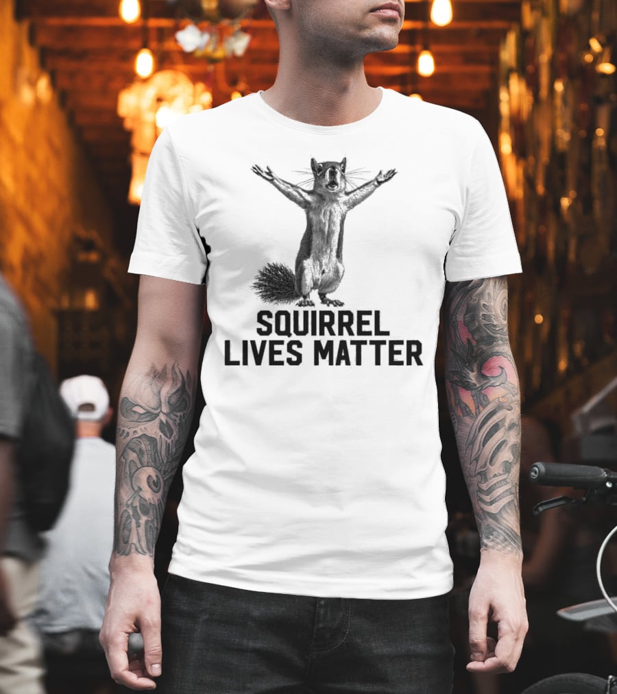 Justice For Peanut Squirrel Lives Matter Squirrel Lives Matter T-Shirt