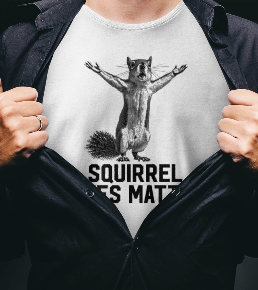 Justice For Peanut Squirrel Lives Matter Squirrel Lives Matter T-Shirt