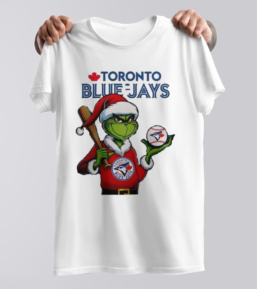 Toronto Blue Jays The Grinch Grinchmas Christmas T-Shirt