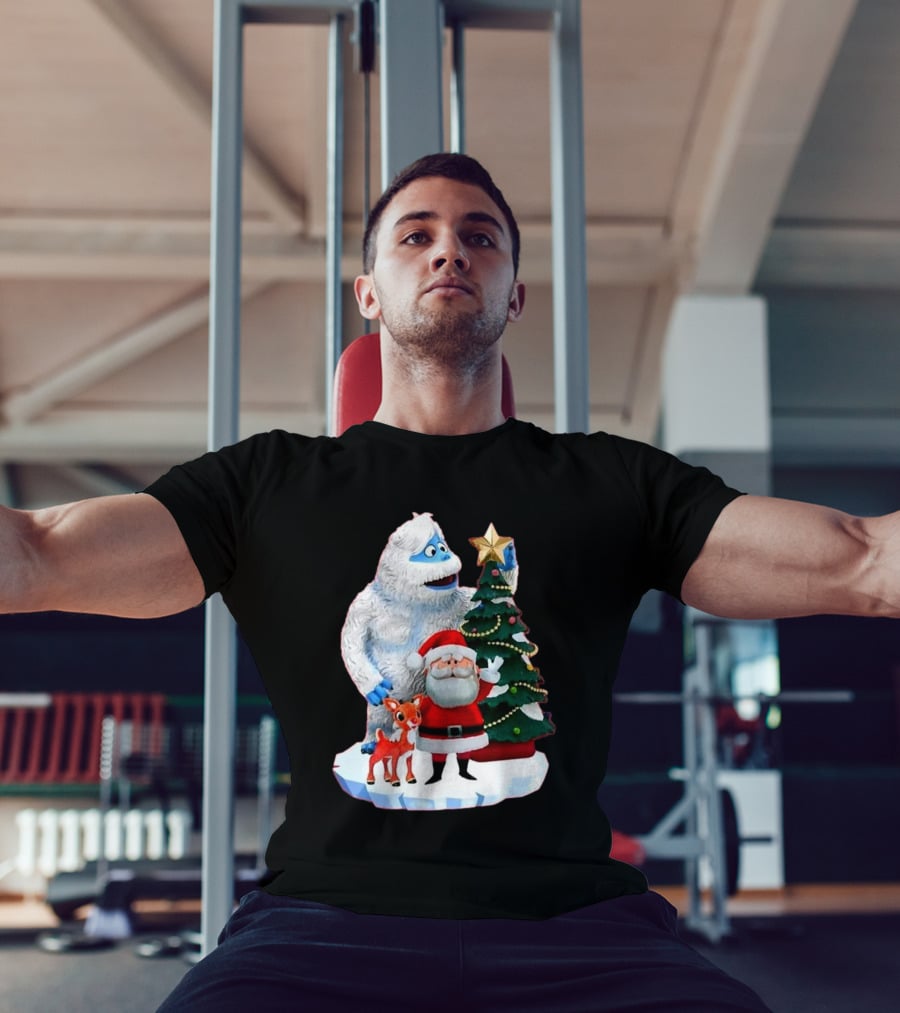 Bumble Rudolph Santa Christmas Tree Exclusive Rudolph The Red Nosed Reindeer T-Shirt
